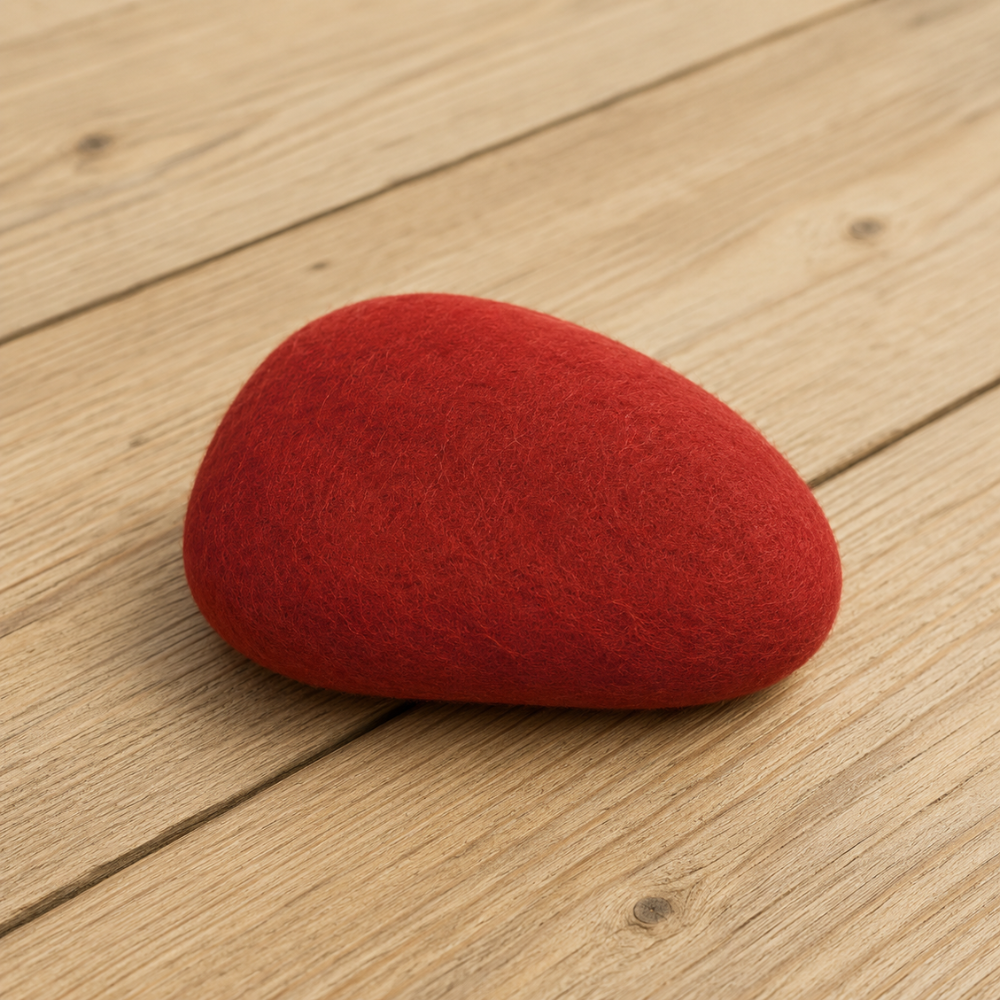 Türstopper Stopstone - ROT - 1 Stück - ca. 1 kg