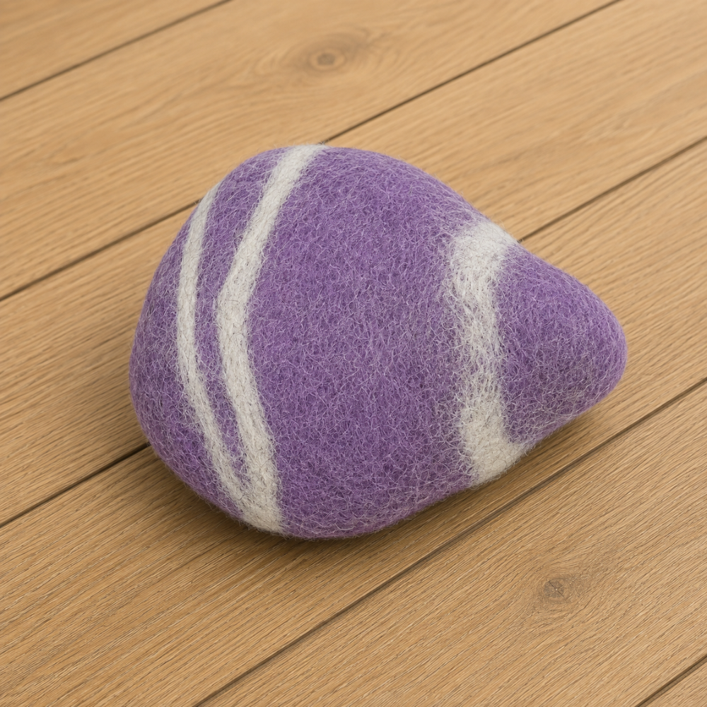 Türstopper Stopstone - LILA - 1 Stück - ca. 1 kg