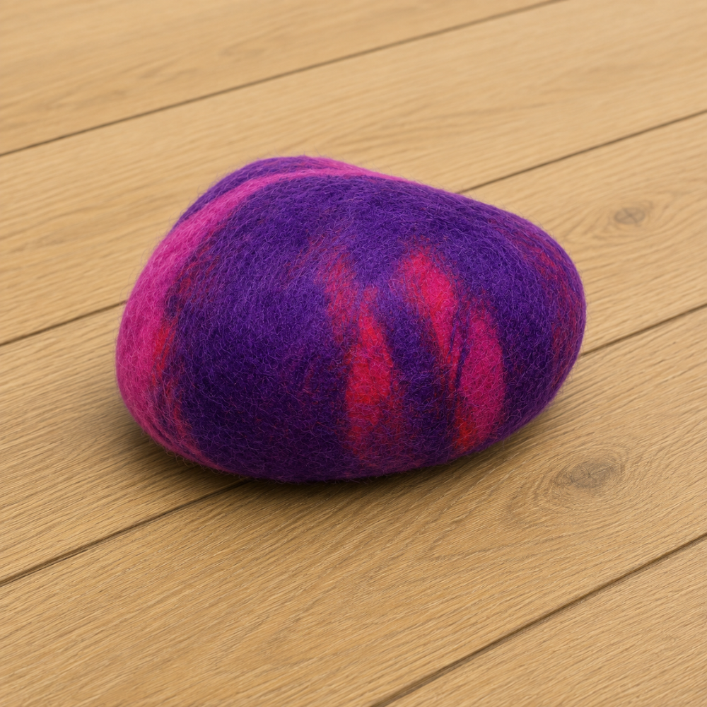 Türstopper Stopstone - LILA/PINK - 1 Stück - ca. 1 kg